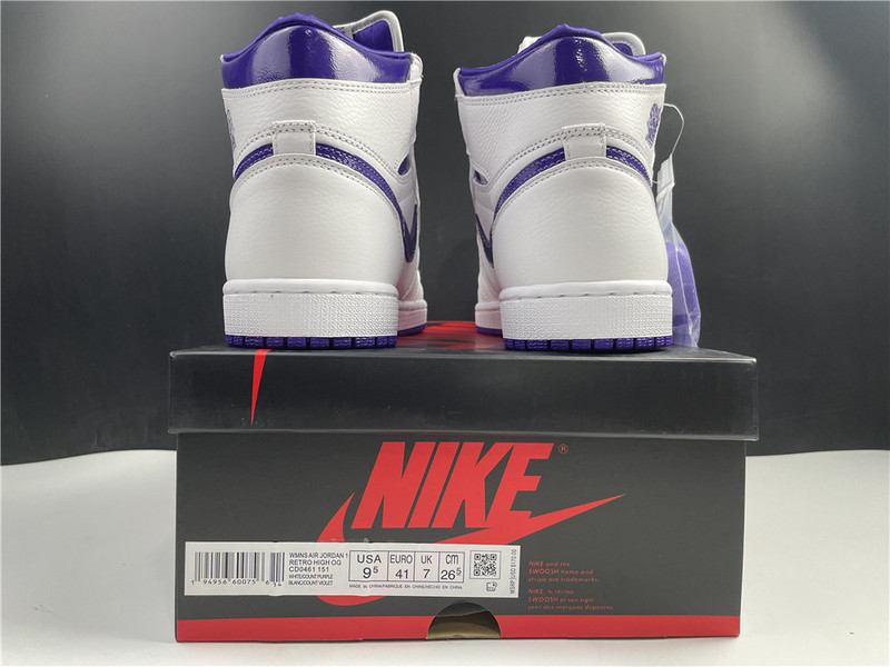 Air Jordan 1 Retro High Court Purple CD0461-151