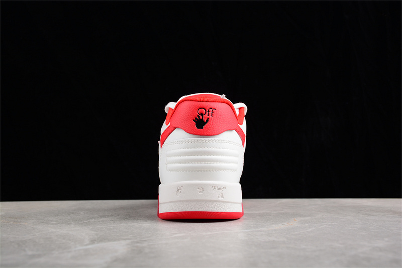 OFF-WHITE Out Of Office leather sneakers