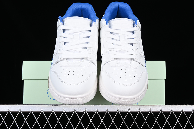 OFF-WHITE Out Of Office leather sneakers
