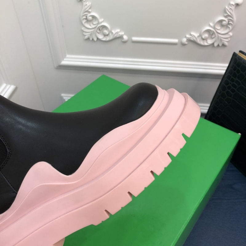 b0tte*a Ven*ta tire leather ankle boots