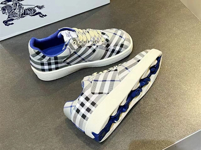 Burberry Check Terrace Sneakers BBR--3007