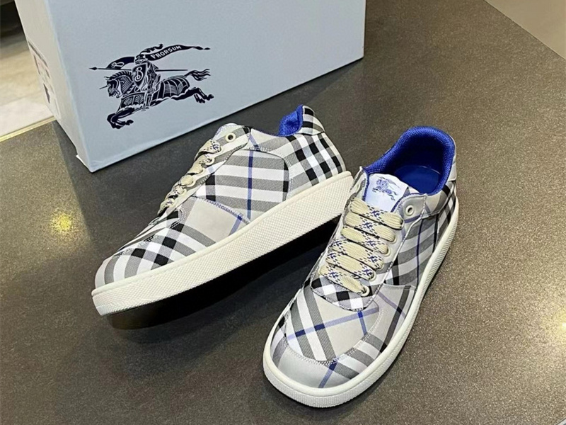 Burberry Check Terrace Sneakers BBR--3007