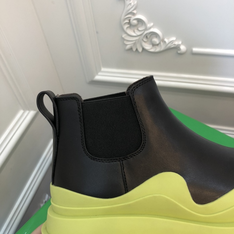 b0tte*a Ven*ta tire leather ankle boots