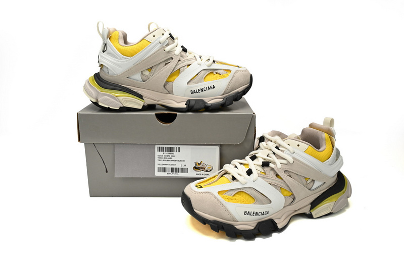 Balenciaga Tess S.Black Rice Grey White Yello 542436 W1ST3 0258