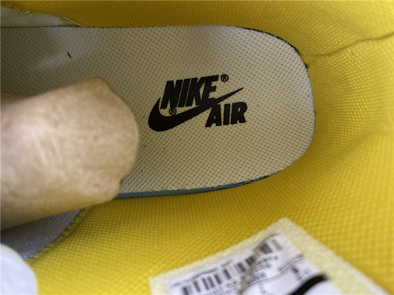 Off White x Air Jordan 1 Retro High OG "Canary Yellow" AQ0818-149