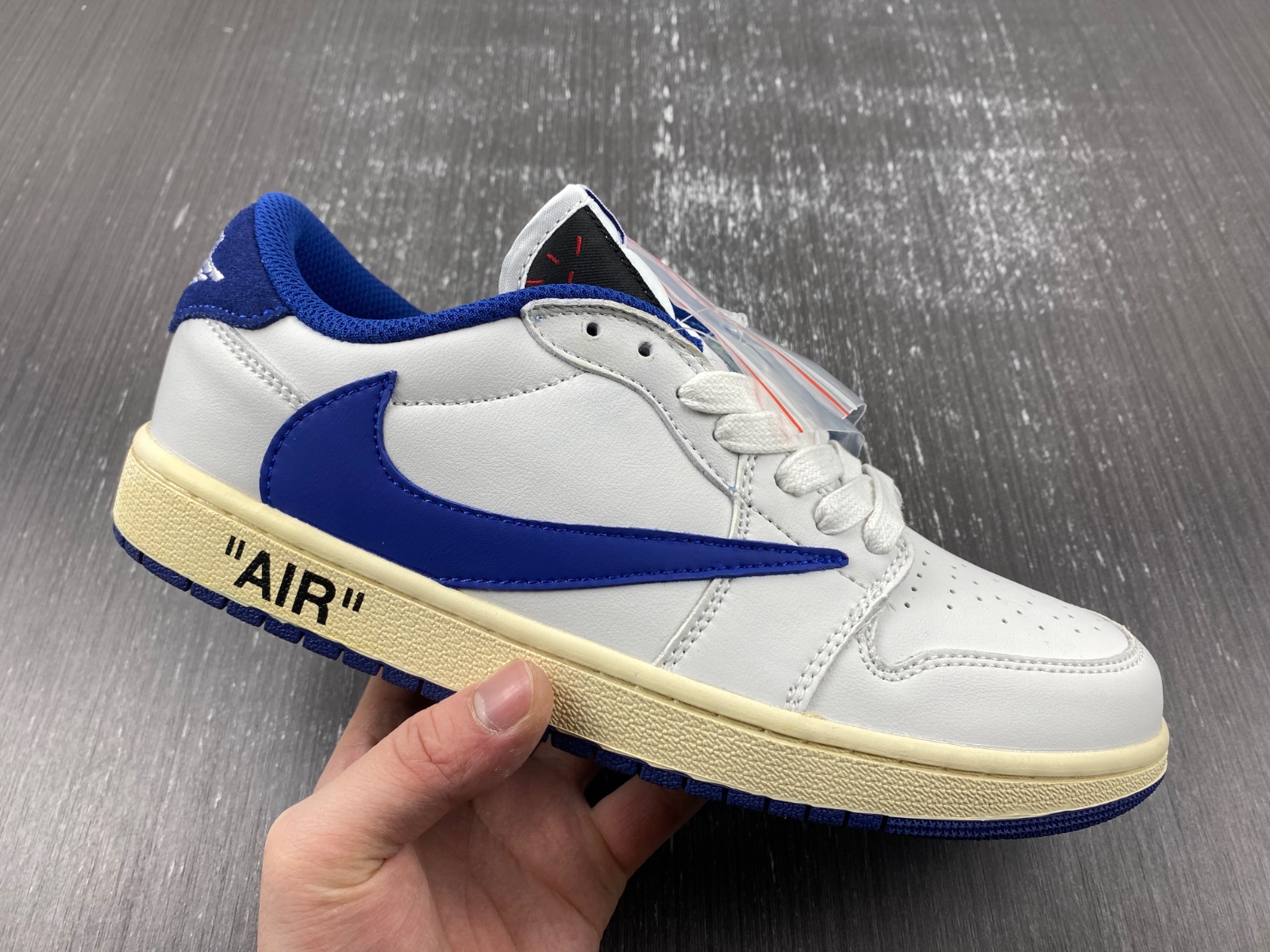 OFF-WHITE x Travis Scott x Air Jordan 1 custom