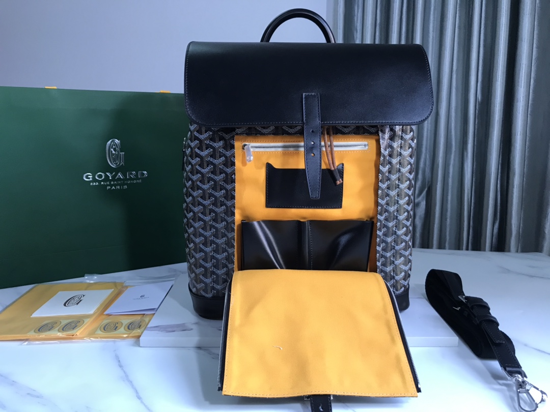Goyard Calfskin Alpin MM Backpack