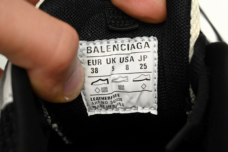 Balenciaga Tess S.Black Rice Khaki Black 542436 W3AC4 8071
