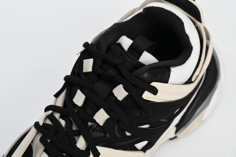 Balenciaga Tess S.Black Rice White Blac 542436 W3SU5 9791