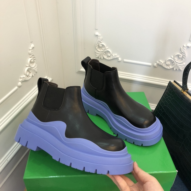 b0tte*a Ven*ta tire leather ankle boots