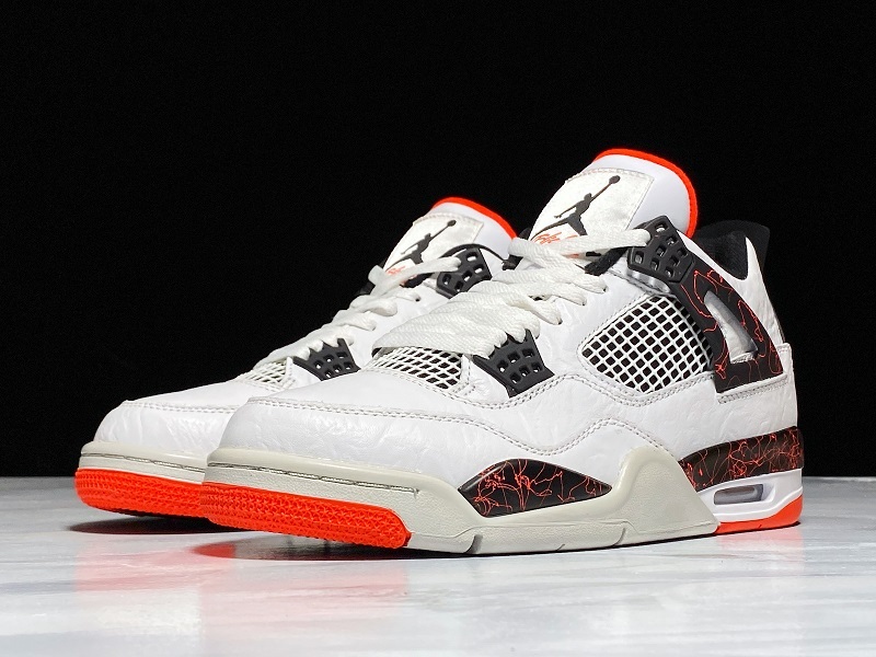 Air Jordan 4 Pale Citron Bright Crimson 308497-116