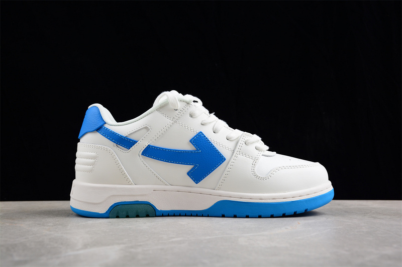 OFF-WHITE Out Of Office leather sneakers