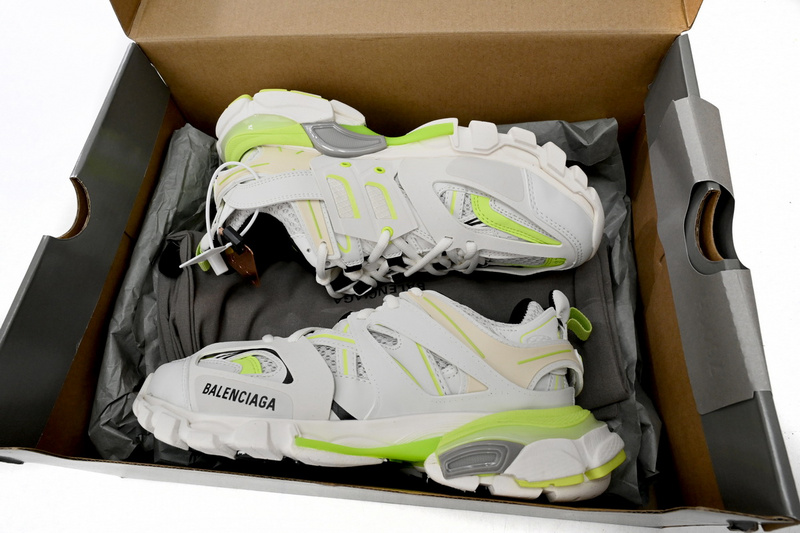 Balenciaga Tess S. White Fluorescenc  542436 W3NU2 7660