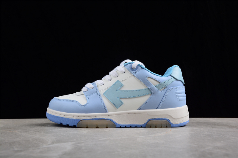 OFF-WHITE Out Of Office leather sneakers