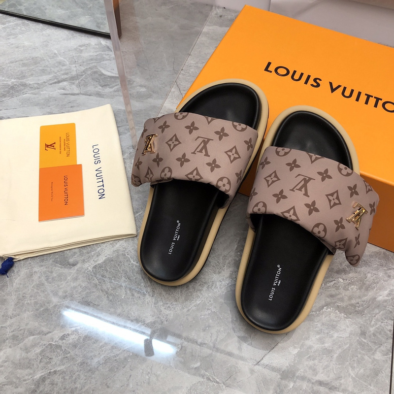 LV POOL PILLOW COMFORT MULE