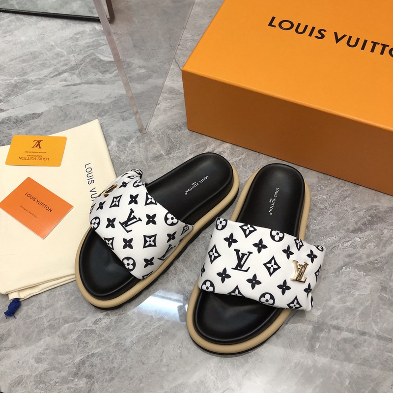 LV POOL PILLOW COMFORT MULE